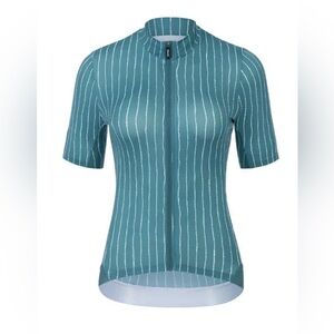 SANTIC Short Sleeve Cycling Jersey Full Zip